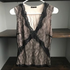 Lace BCBG Top